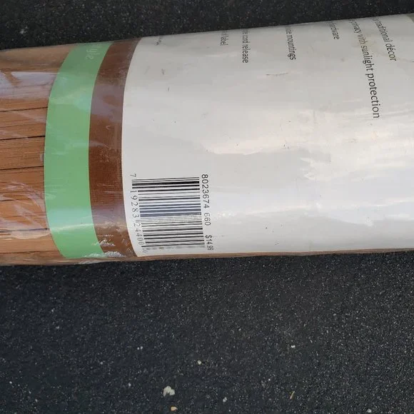 At Home Meijer - Roll-Up Blind Bamboo - 60" x 72" - Picture 14 of 14